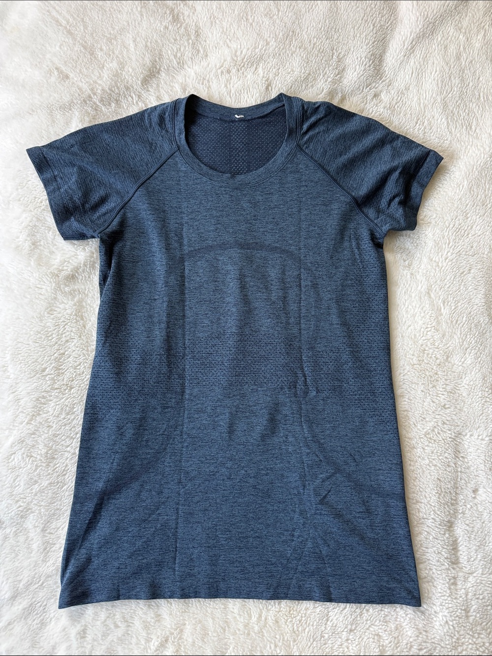 lululemon athletica Short Sleeve Scoop-Neck Tee - Navy Heather